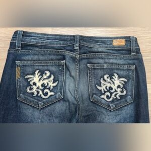 Paige premium denim benedict canyon classic mid rise bootcut